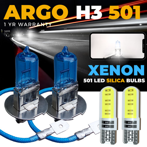 Xenon white 100w headlight - 100w,
