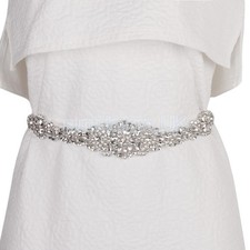 Bridal Wedding Dress Belt Sash
