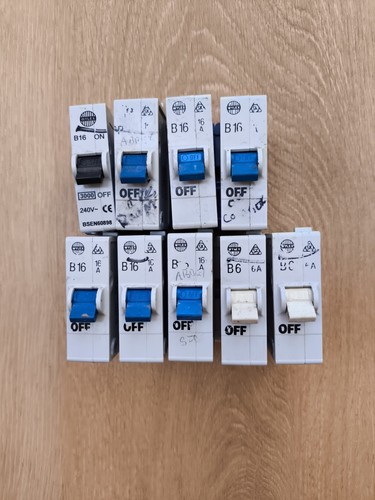 Wylex plug breakers - plug-in, and