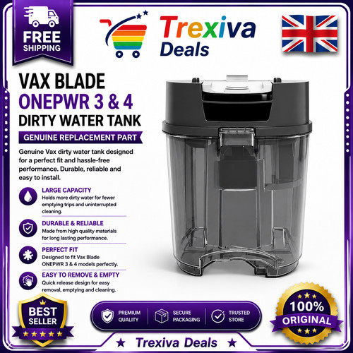 Genuine vax dirty water - genuine, tank