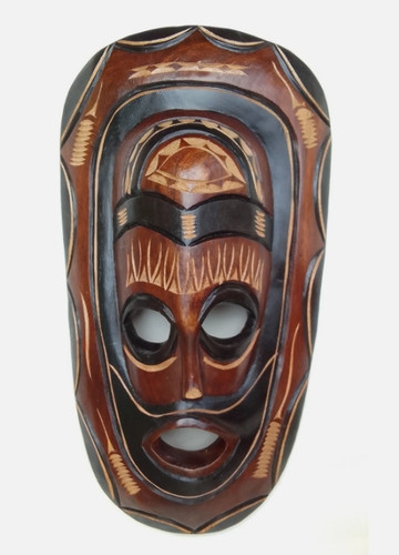 Large tribal wooden - tribal, carved
