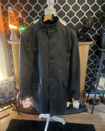 Smart men grey warm jacket - grey,