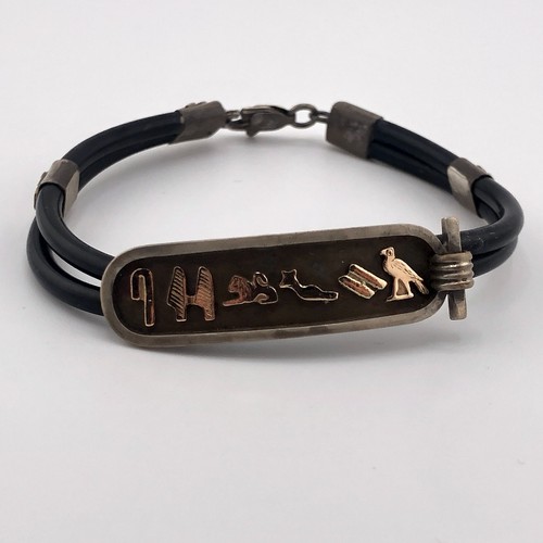 Egyptian cartouche bracelet - cartouche,