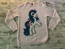 Vintage Baby Pink Hasbro My Little Pony Jumper. Oversized XS  H&am Divided