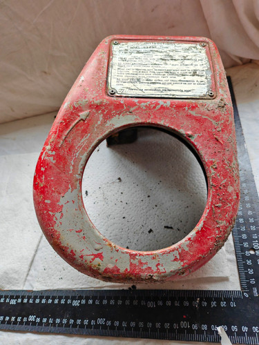 Antique stationary engine red - stationary,