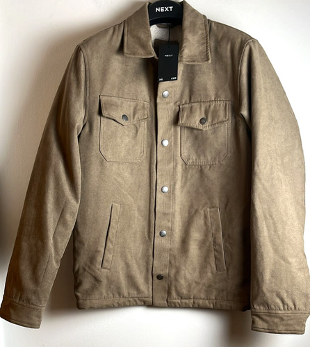 Next suede jacket with - suede,