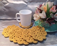1 X Hand Crochet Coaster