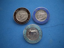 Three Ian Allan Locospotters Badges