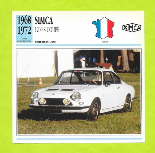 Service edition sheet simca - sheet,