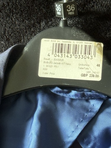 Gents hugo boss jacket navy - hugo,