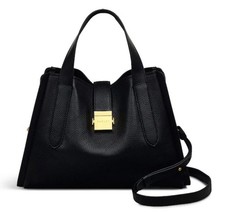 RADLEY BLACK LEATHER HANDBAG SHOULDER MULTIWAY CROSS BODY BAG RRP £279 NEW!!!