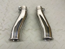 JAGUAR XJS SPORT REAR LARGE BIG BORE STAINLESS STEEL EXHAUST TIPS BACK BOX V12 