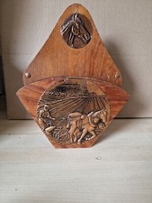 Vintage French Wooden Letter