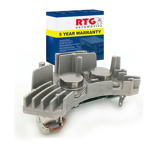 Heater blower fan - fan, resistor