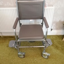 NRS HEALTHCARE WHEELED COMMODE