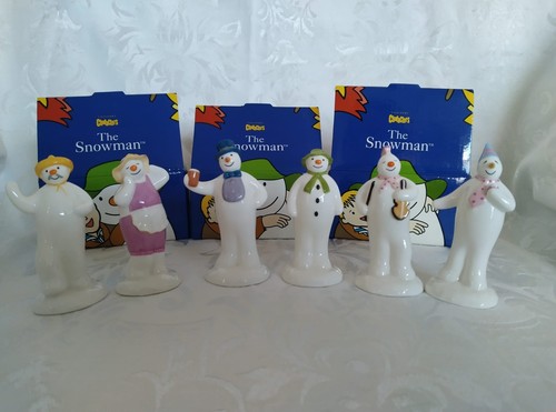 Coalport snowman set mini - of, 6