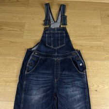FatFace Denim Blue Dungarees