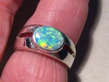 Brilliant  Australian Gem Opal