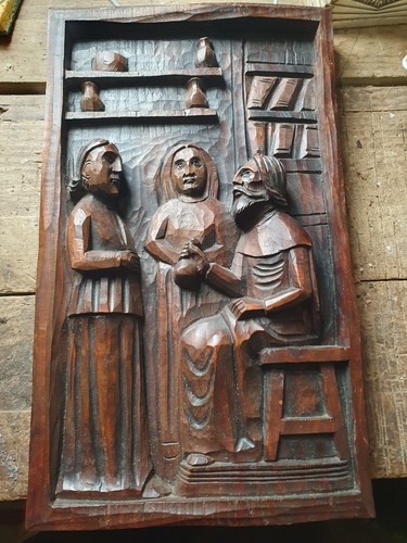 German folk art carving - german,