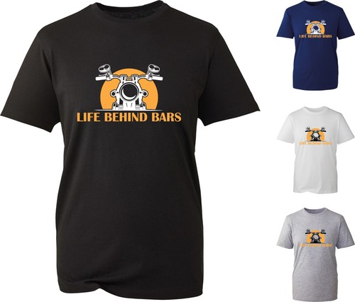 Biker shirt life behind bars - t-shirt,