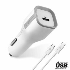 27W USB-C PD Car Charger PLUS