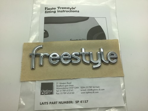 Ford freestyle badge fiesta - ford,