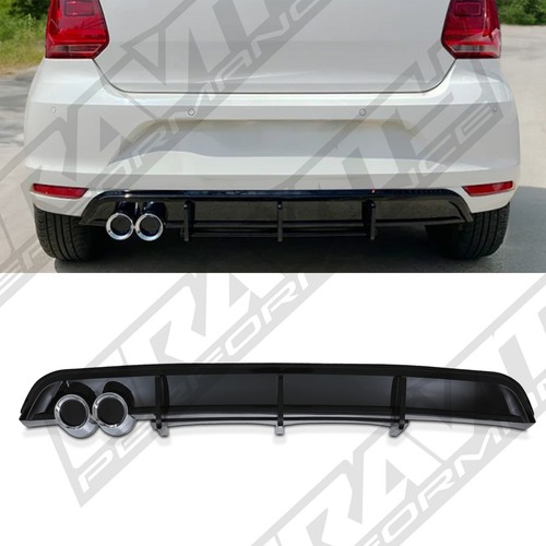 Rear diffuser splitter low - rear,