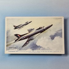 Cold War Military RAF Aircraft Postcard 1957 Supermarine Swift