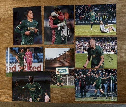 Signed plymouth argyle - signed,