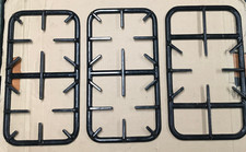 RANGEMASTER 3x PAN SUPPORT SET - BLACK CAST IRON, ENAMEL COATED. P028023-B