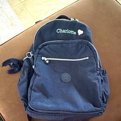 Kipling charlotte navy - charlotte,