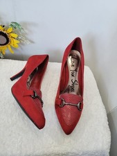 George red suede - red,