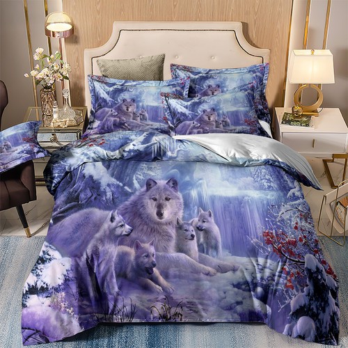 Wolf duvet cover set - set, bedding
