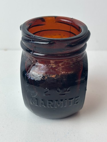 2oz marmite jar vintage - marmite,