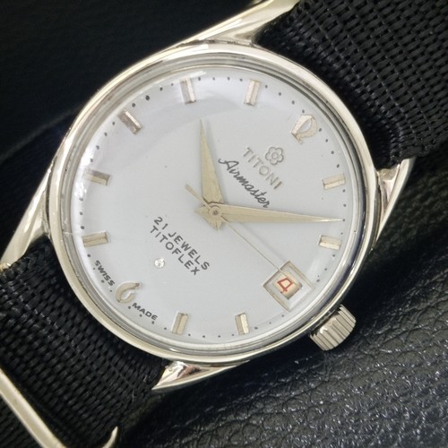 Hand winding vintage titoni - vintage,