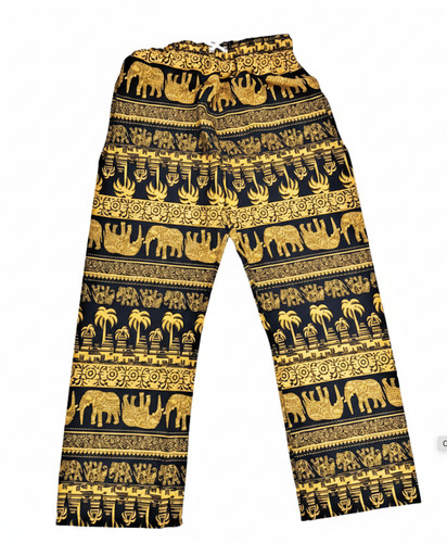 Thai elephant pants - elephant, boho