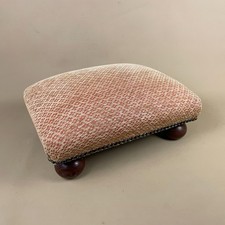 Vintage Upholstered Footstool
