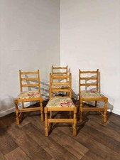 Vintage Set Of Four Beech