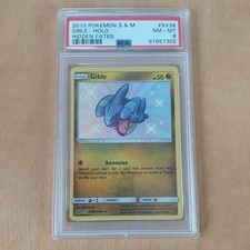 Pokemon Sun & Moon Hidden Fates Shiny Vault Card SV38 Gible PSA 8