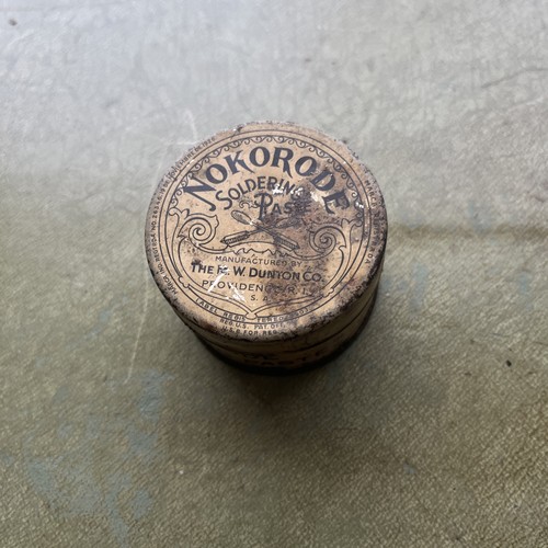 Vintage nokorode soldering - nokorode,