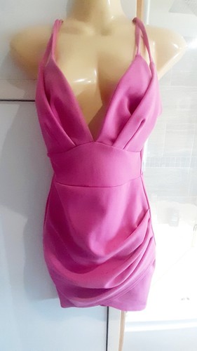 Short pink mini dress size - short,