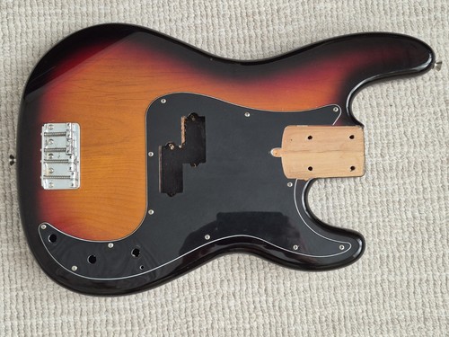 Precision bass guitar body - p,
