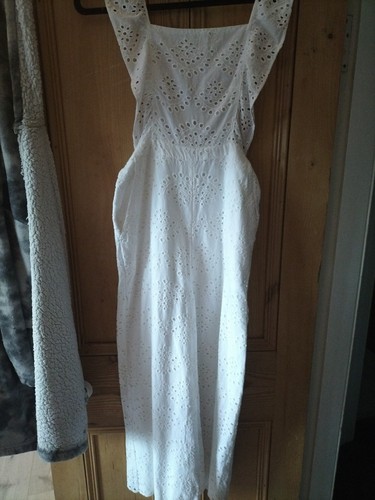 Topshop white jumpsuit for