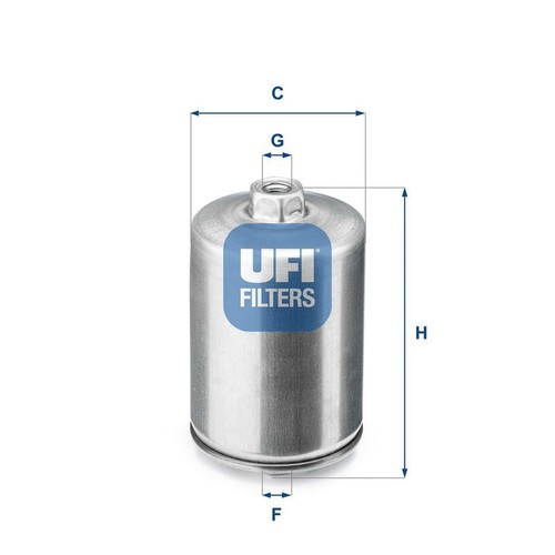 Ufi fuel filter insert 129mm - fuel,