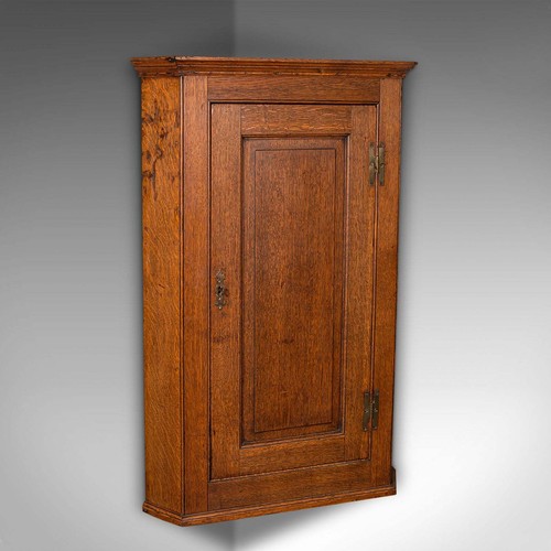 Tall antique corner cabinet - corner,
