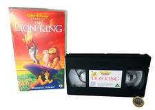 VHS Video Tape Movie The Lion King Disney NO MOULD Vintage ra