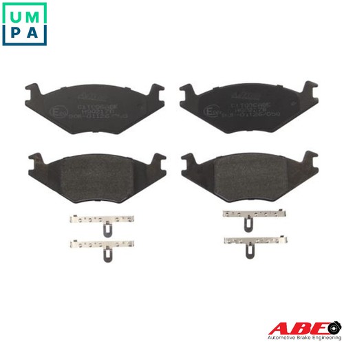 Brake pad set disc - brake,