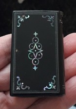 ORNATE BOOK SHAPED VESTA CASE