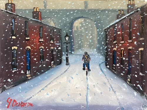 James downie original oil - downie,