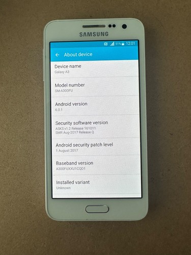 Samsung galaxy a300fu - a3, sm-a300fu